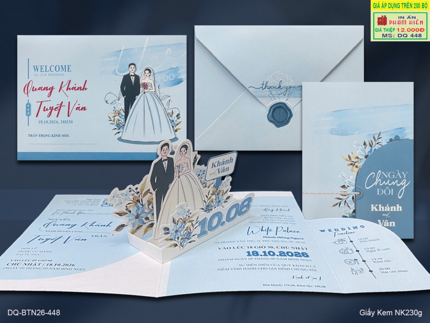 THIỆP CƯỚI BTD102-448